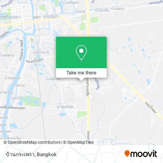 บ้านกระเพรา map