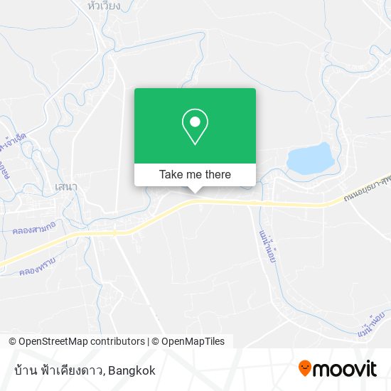 บ้าน ฟ้าเคียงดาว map