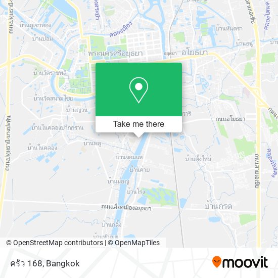 ครัว 168 map
