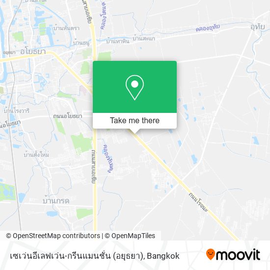 เซเว่นอีเลฟเว่น-กรีนแมนชั่น (อยุธยา) map