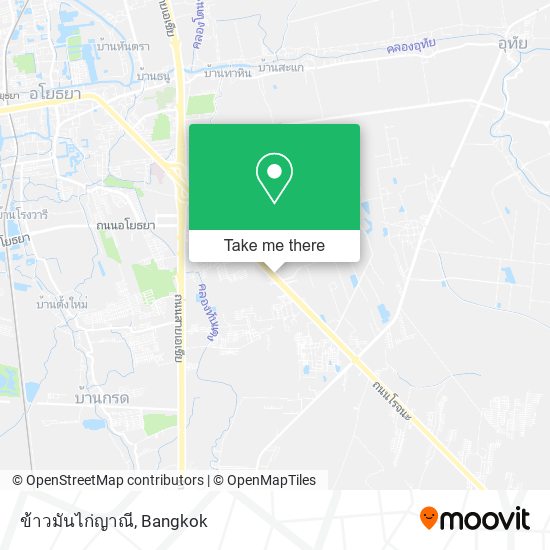 ข้าวมันไก่ญาณี map