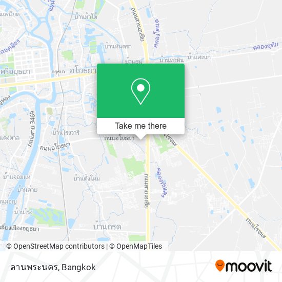 ลานพระนคร map