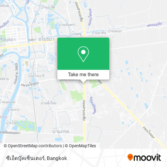 ซีเอ็ดบุ๊คเซ็นเตอร์ map