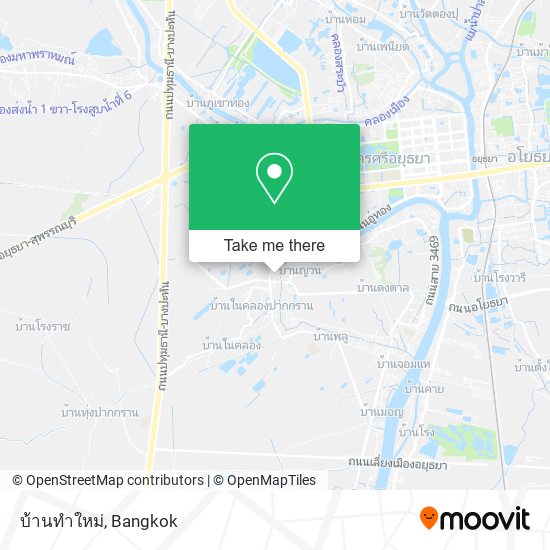 บ้านทําใหม่ map