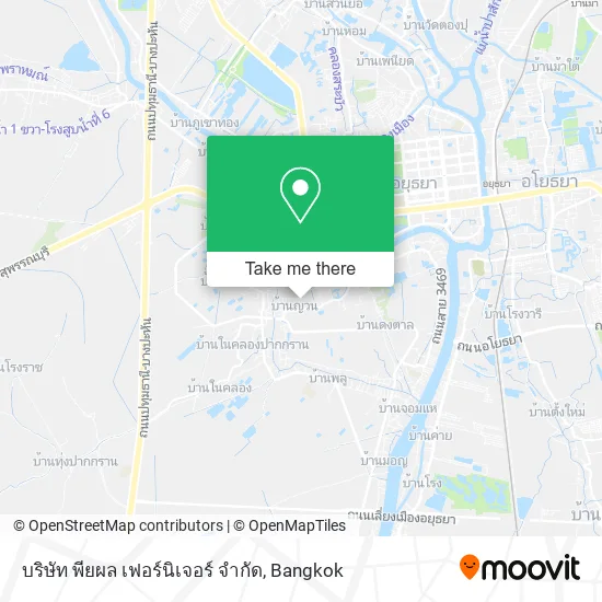 บริษัท พียผล เฟอร์นิเจอร์ จํากัด map