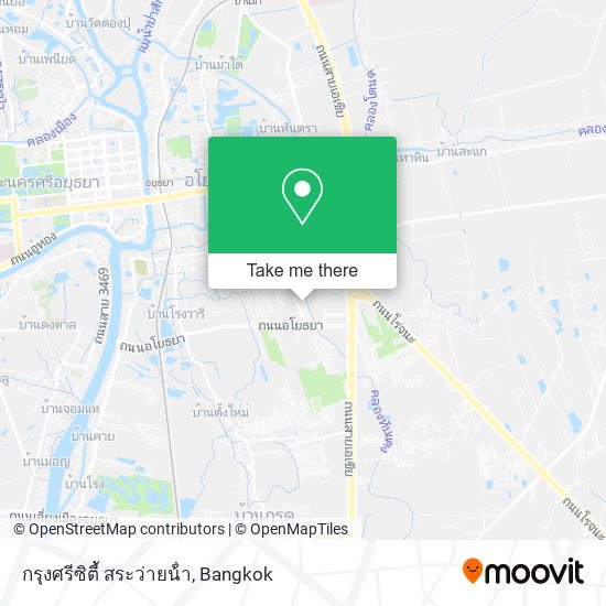 กรุงศรีซิตี้ สระว่ายน้ํา map