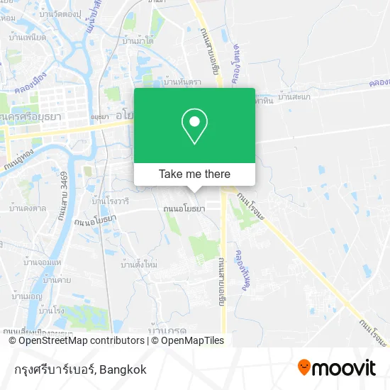 กรุงศรีบาร์เบอร์ map