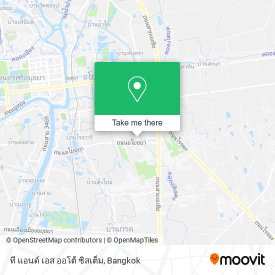 ที แอนด์ เอส ออโต้ ซิสเต็ม map