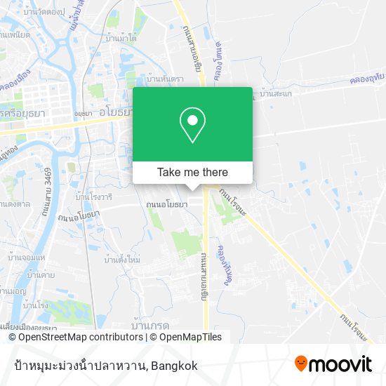 ป้าหมุมะม่วงน้ําปลาหวาน map