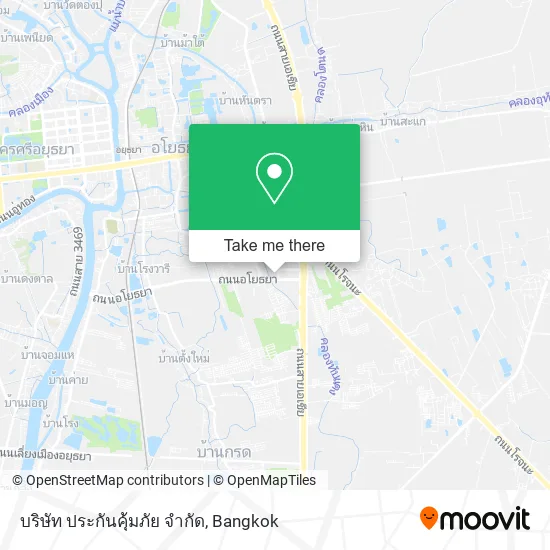 บริษัท ประกันคุ้มภัย จํากัด map