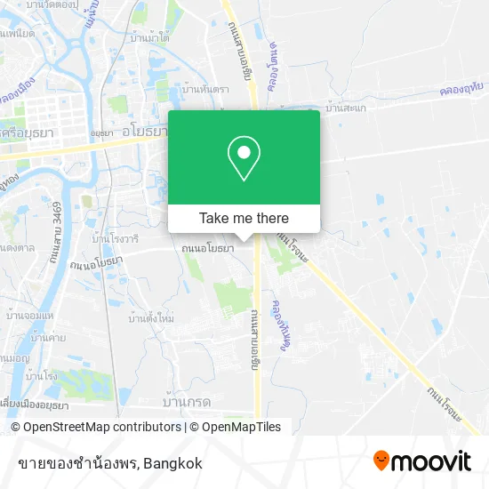ขายของชําน้องพร map