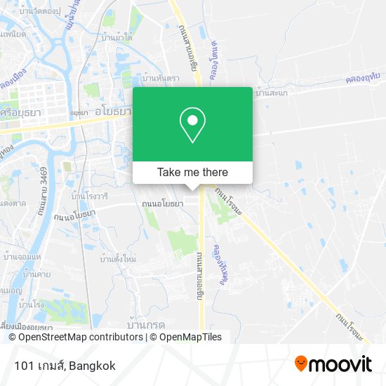 101 เกมส์ map