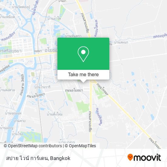 สปาย ไวน์ การ์เดน map