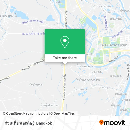 ก๋วนเตี๋ยวเอกศิษฐ์ map