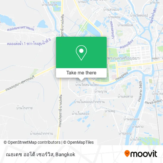 ณธเดช ออโต้ เซอร์วิส map