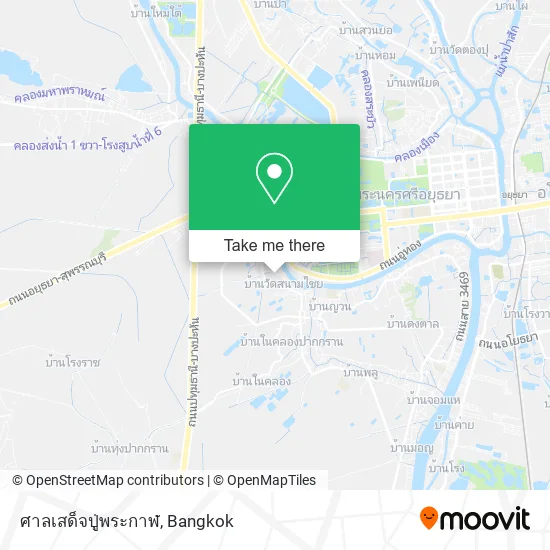 ศาลเสด็จปู่พระกาฬ map