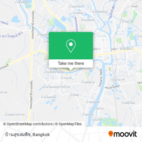 บ้านสุขสมพืช map