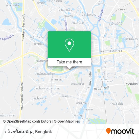 กล้วยปิ้งแม่พิกุล map