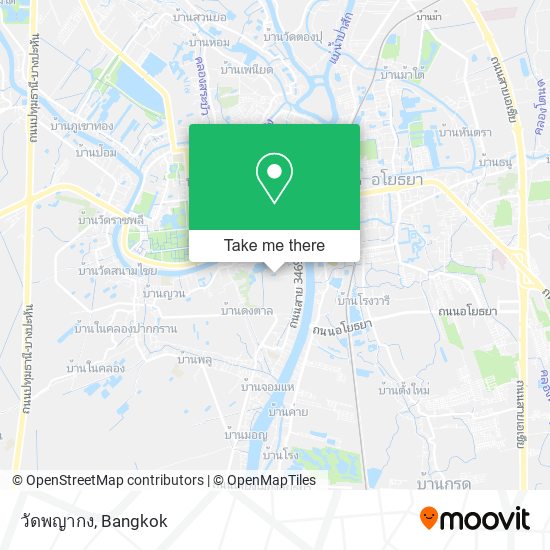 วัดพญากง map