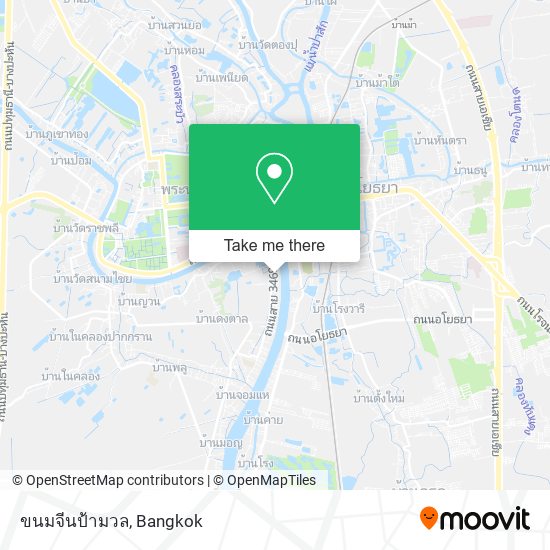 ขนมจีนป้ามวล map