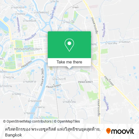 คริสตจักรของ พระเยซูคริสต์ แห่งวิสุทธิชนยุคสุดท้าย map
