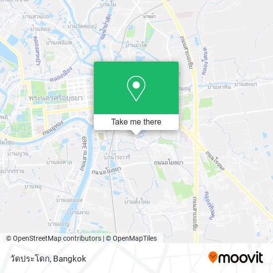 วัดประโดก map
