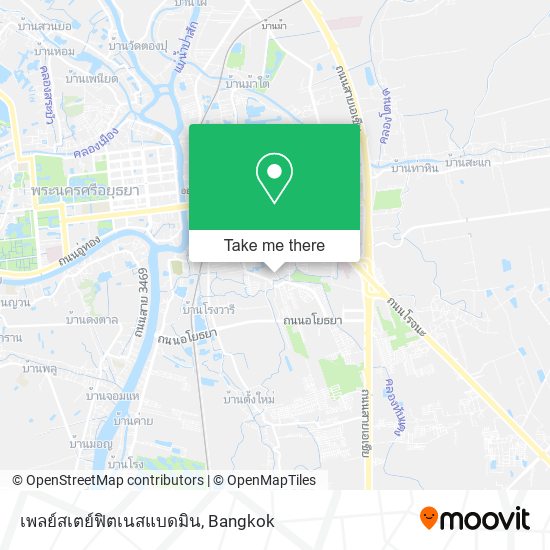 เพลย์สเตย์ฟิตเนสแบดมิน map