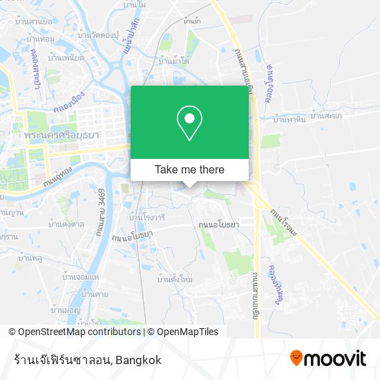ร้านเจ๊เฟิร์นซาลอน map