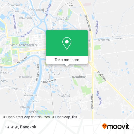 นมสนุก map
