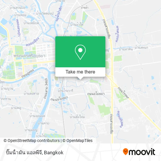 ปั๊มน้ํามัน แอลพีจี map