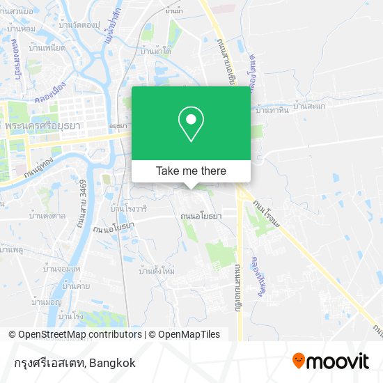 กรุงศรีเอสเตท map