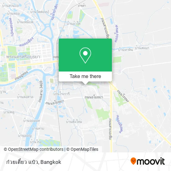 ก๋วยเตี๋ยว แป๋ว map