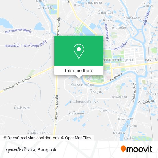 บุพเพสันนิวาส map