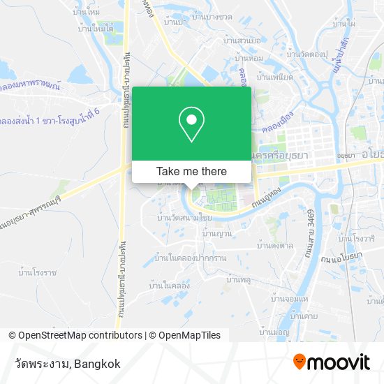 วัดพระงาม map