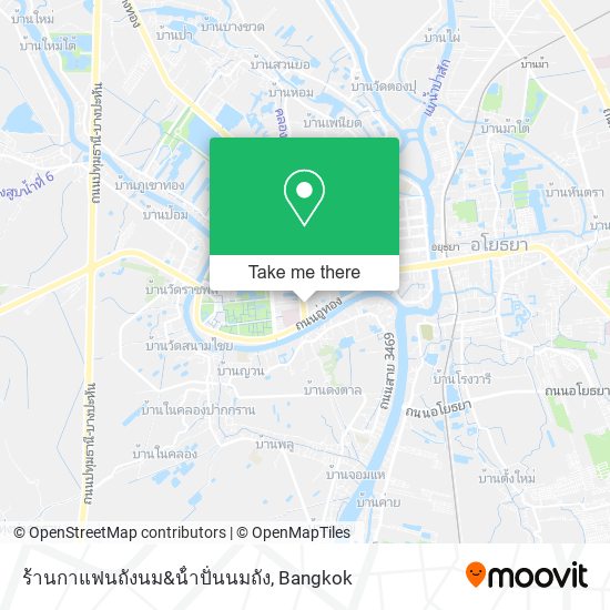 ร้านกาแฟนถังนม&น้ําปั่นนมถัง map