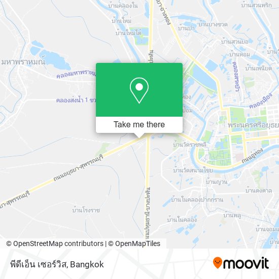 พีดีเอ็น เซอร์วิส map