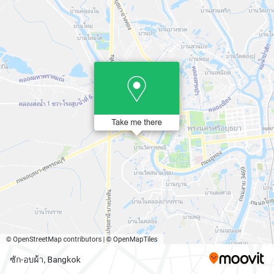 ซัก-อบผ้า map