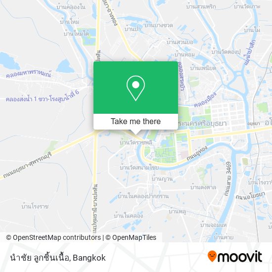 นําชัย ลูกชิ้นเนื้อ map