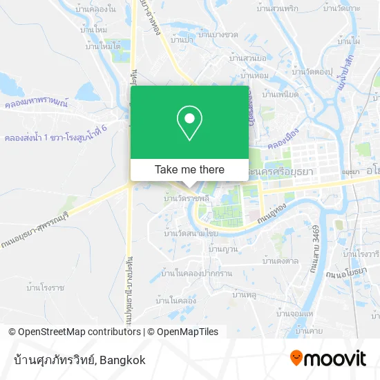 บ้านศุภภัทรวิทย์ map