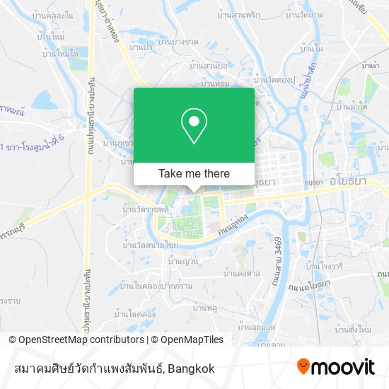 สมาคมศิษย์วัดกําแพงสัมพันธ์ map
