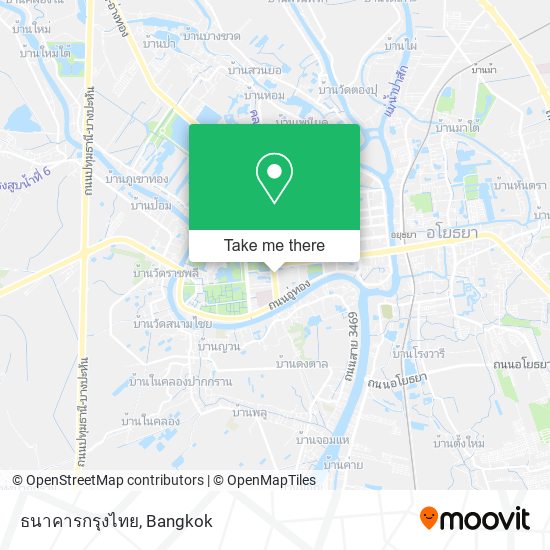 ธนาคารกรุงไทย map