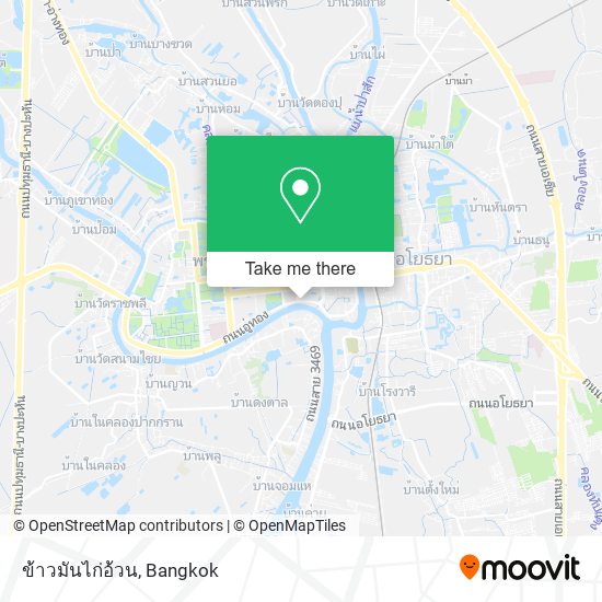 ข้าวมันไก่อ้วน map
