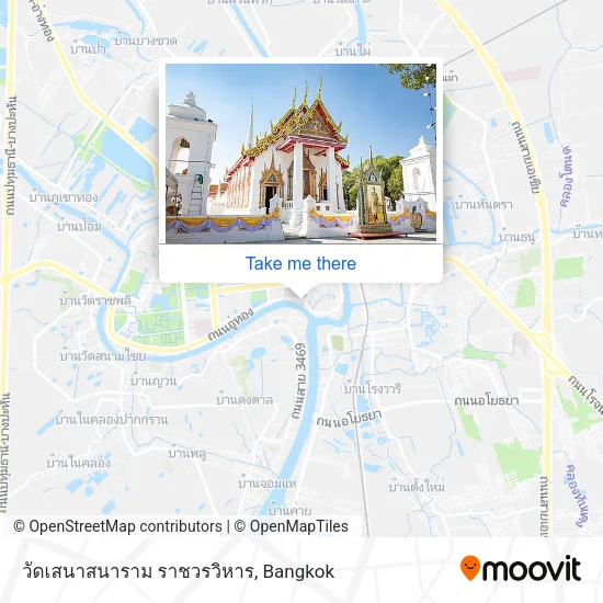 วัดเสนาสนาราม ราชวรวิหาร map