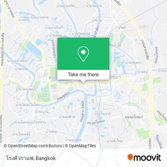 โรงคั่วกาแฟ map