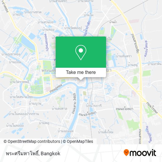 พระศรีมหาโพธิ์ map