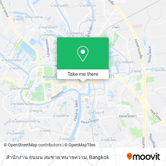 สํานักงาน ธนนน สมชาย ทนายความ map