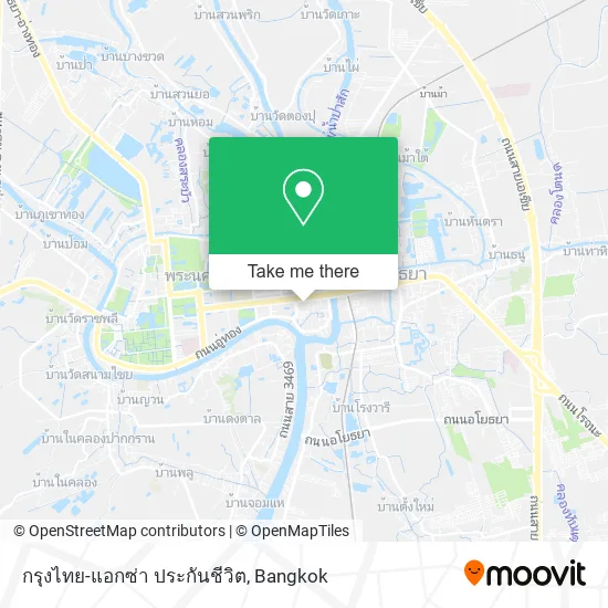 กรุงไทย-แอกซ่า ประกันชีวิต map