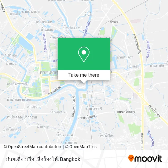 ก๋วยเตี๋ยวเรือ เสือร้องไห้ map