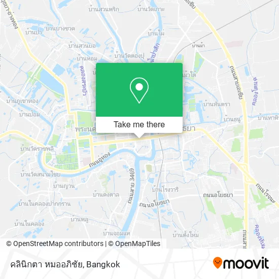 คลินิกตา หมออภิชัย map