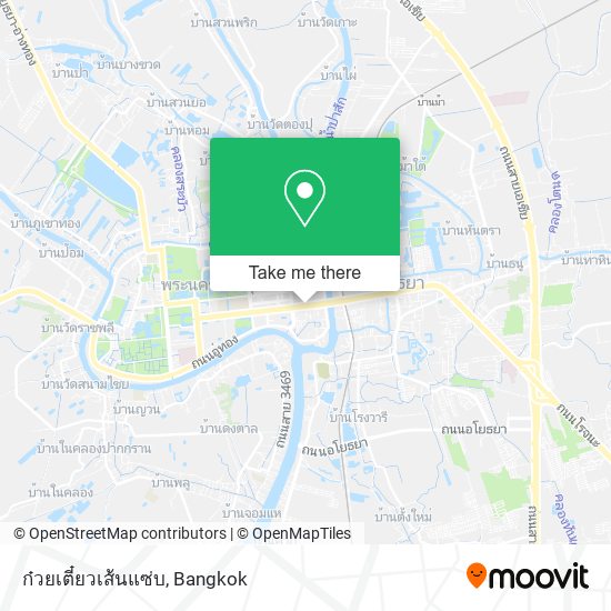 ก๋วยเตี๋ยวเส้นแซ่บ map
